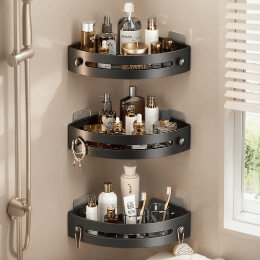 3-Piece No-Drill Shower Caddy