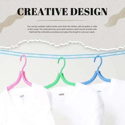 Windproof Non-Slip Clothesline