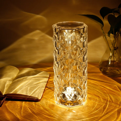 Crystal Table Lamp – 16 Colors