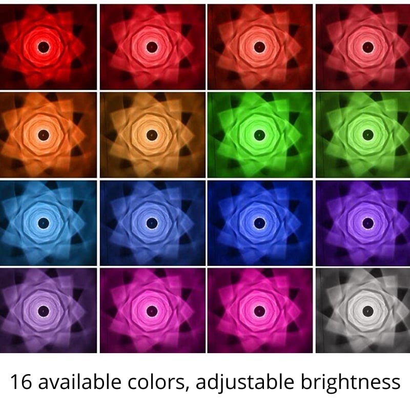 Crystal Table Lamp – 16 Colors