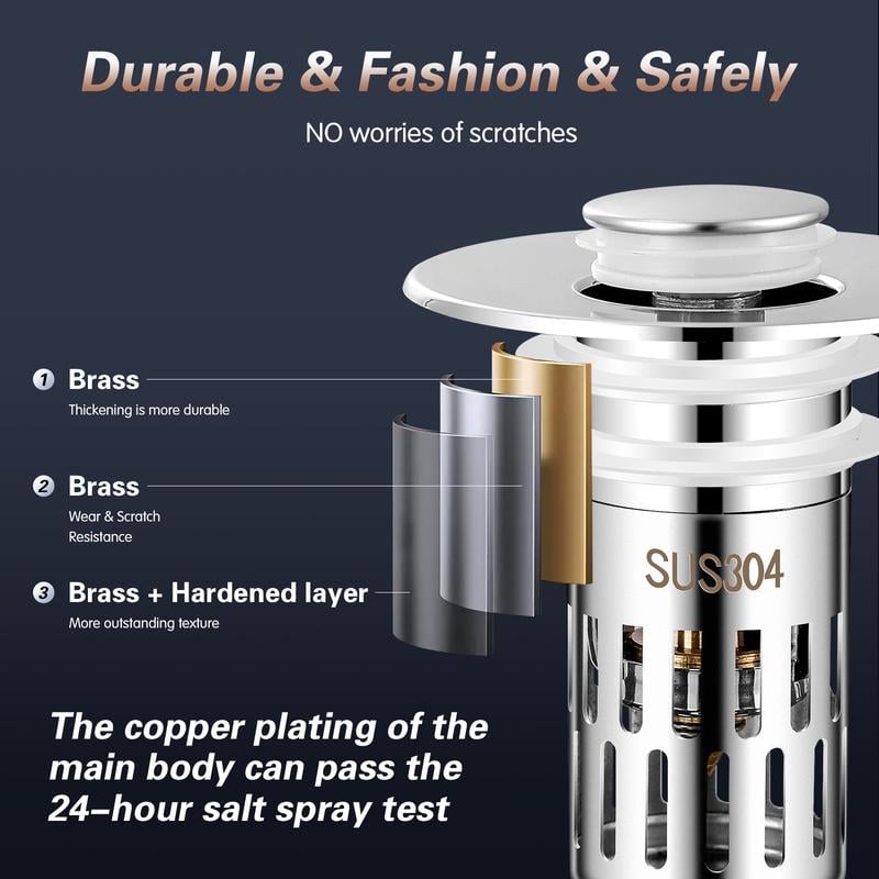 Universal Sink Drain Strainer