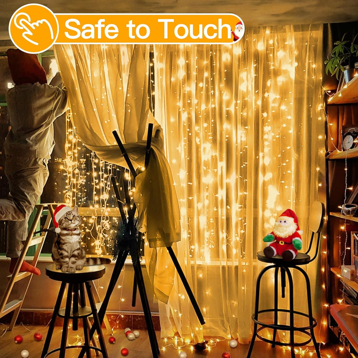 USB LED Curtain Lights