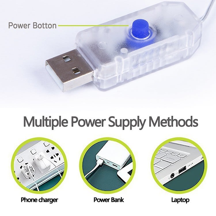 USB LED Curtain Lights