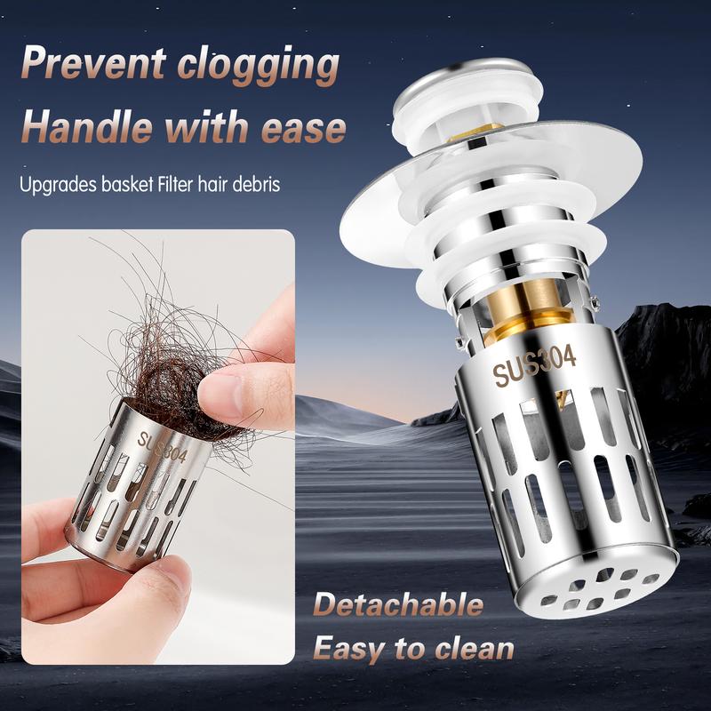 Universal Sink Drain Strainer