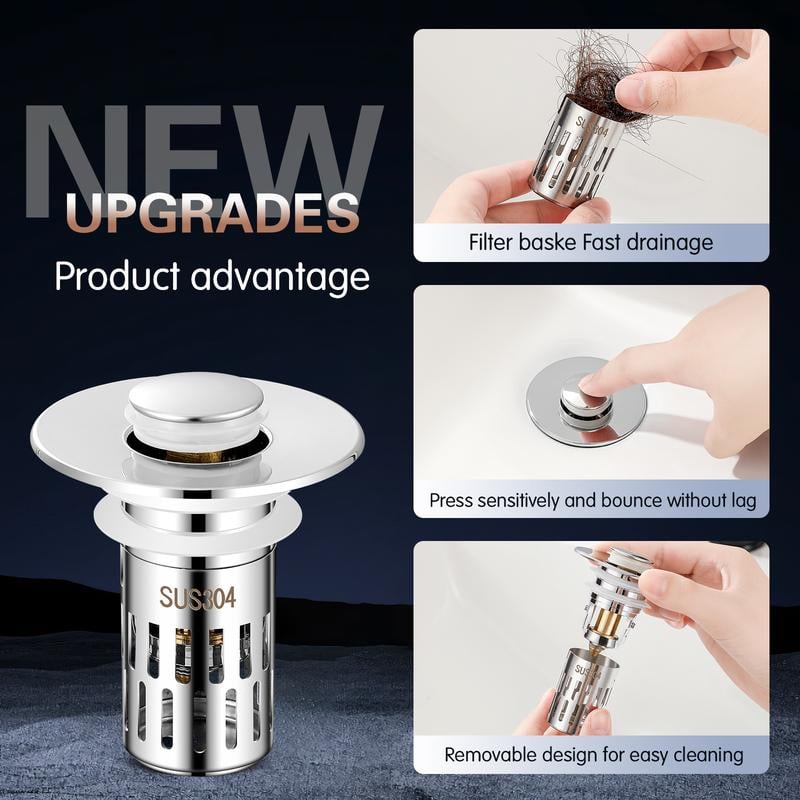 Universal Sink Drain Strainer