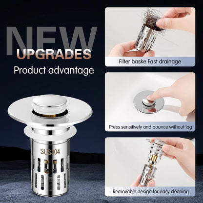 Universal Sink Drain Strainer