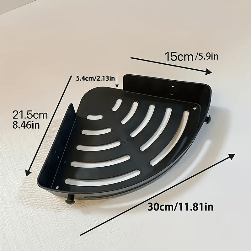 3-Piece No-Drill Shower Caddy