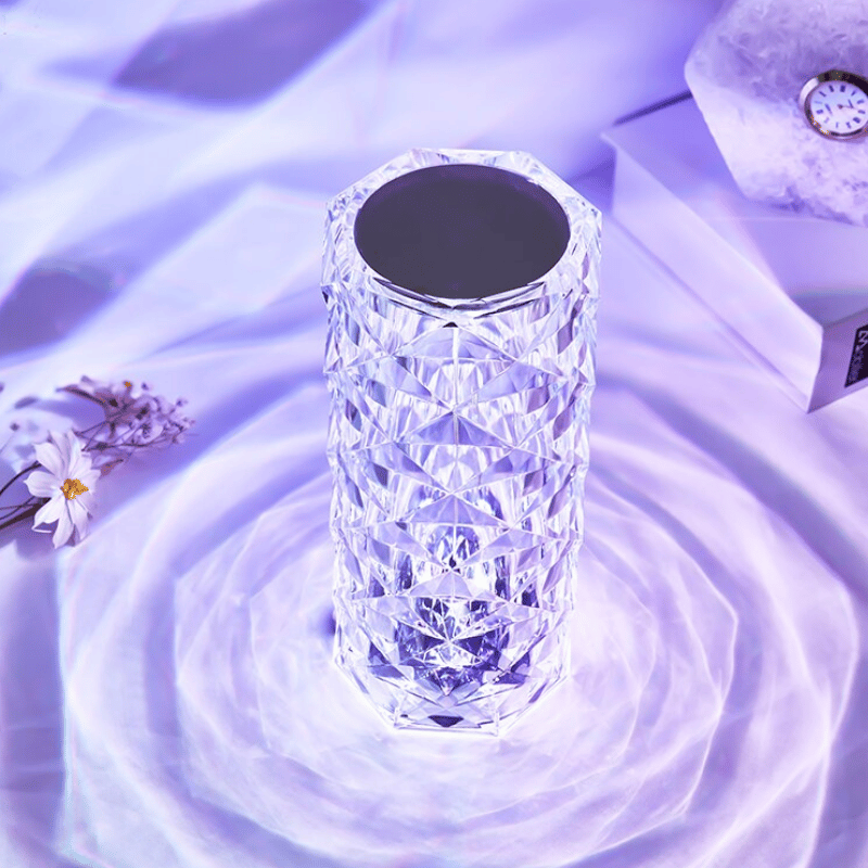 Crystal Table Lamp – 16 Colors
