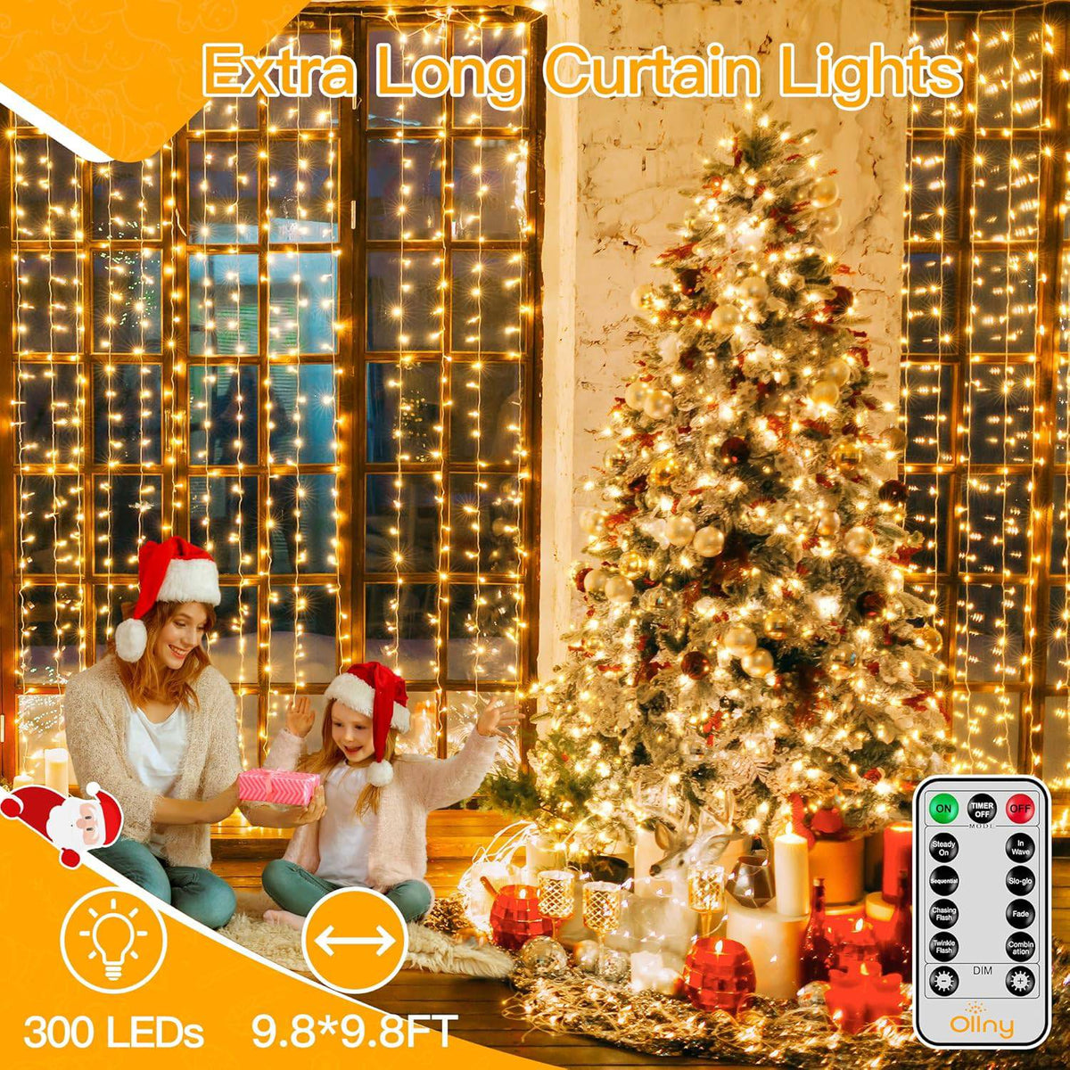 USB LED Curtain Lights