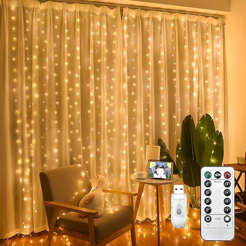 USB LED Curtain Lights