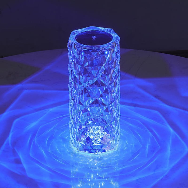 Crystal Table Lamp – 16 Colors