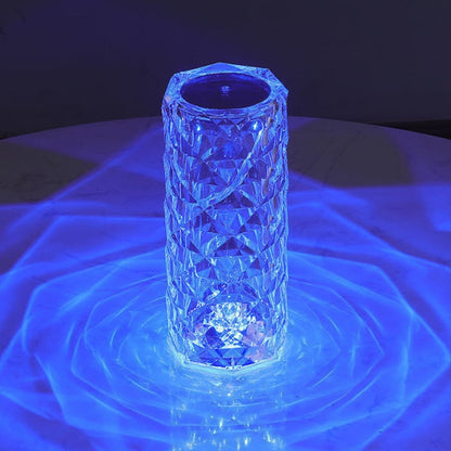 Crystal Table Lamp – 16 Colors